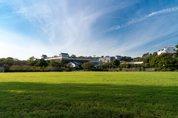 Obraz premium 姫路城周辺の景色