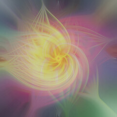 A abstract twisted light fibers effect background