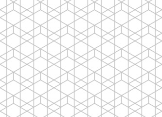 Fototapeta premium The geometric pattern with lines. Seamless vector background. White and gray texture. Graphic modern pattern. Simple lattice graphic design.