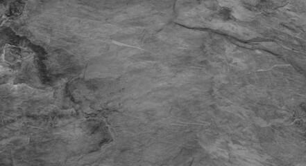 Naklejka premium Black wall slate texture rough background, dark concrete floor or old grunge background.