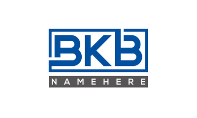 BKB creative three letters logo