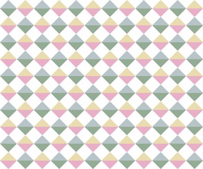 三角形と四角形の組み合わせパターン背景素材