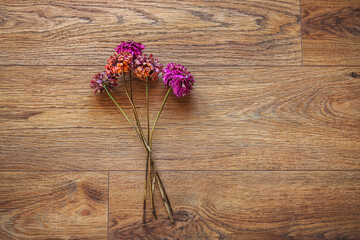 Dry Flowers styled stock