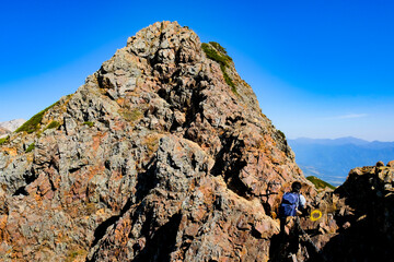 危険な登山道
