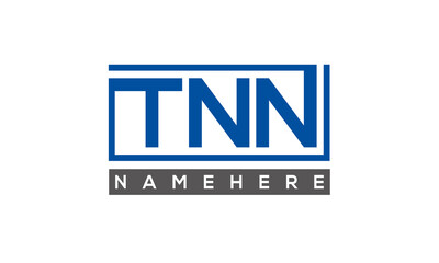 TNN creative three letters logo	