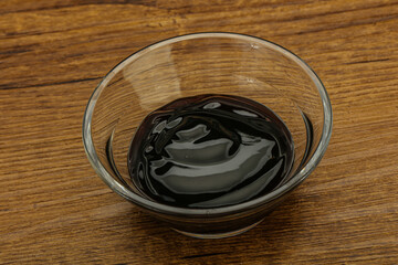 Asian cuisine - oyster sauce in the bowl