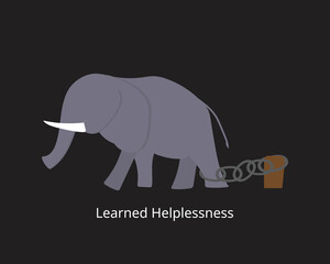 Learned helplessness is a state that occurs after a person has experienced a stressful situation repeatedly and believe that they are unable to change the situation