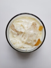 Sugar palm fruit jam eat usually with bread for breakfast.