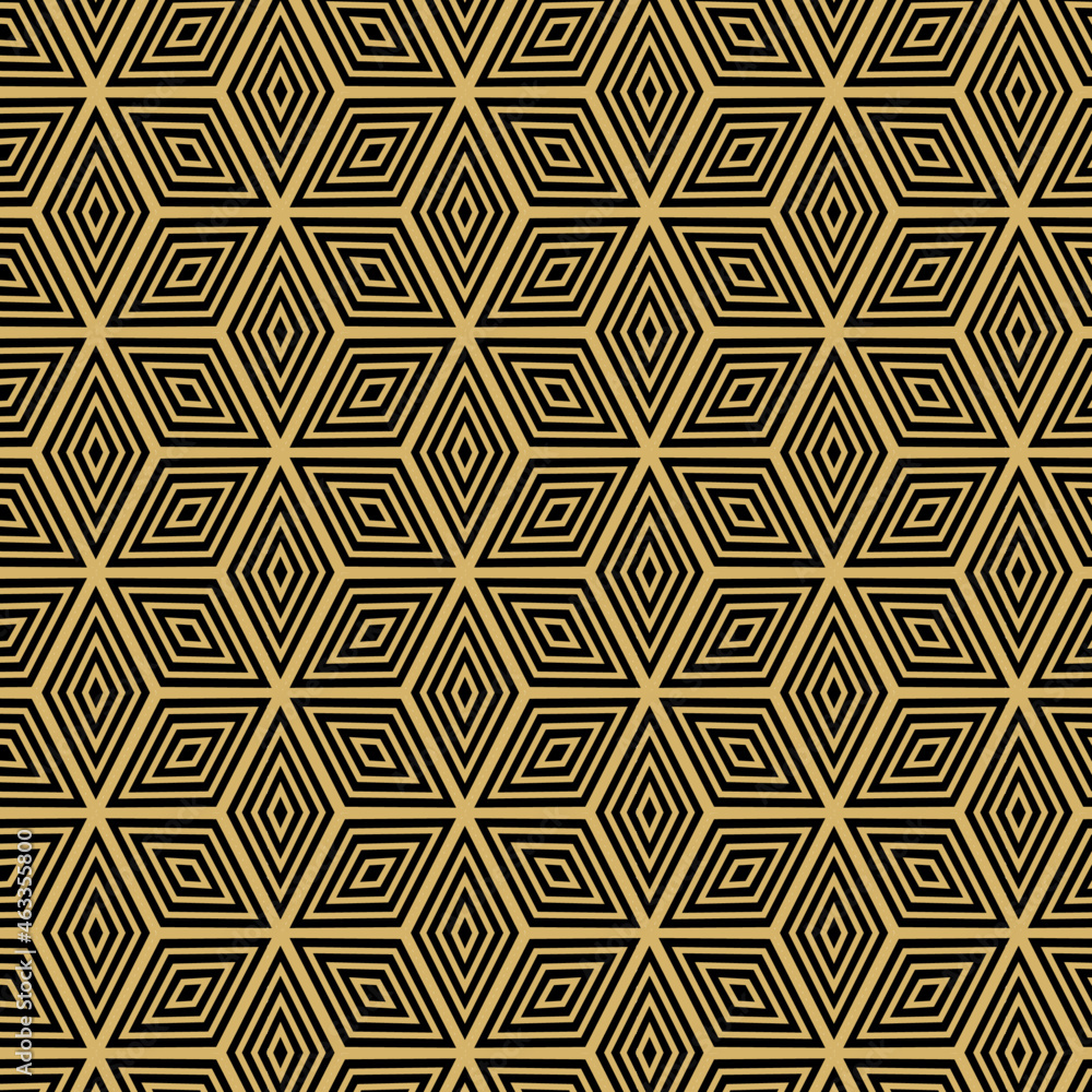 Poster background pattern seamless geometric diamond abstract gold luxury color vector. christmas pattern o