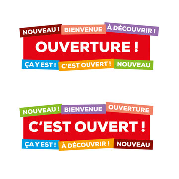 publicit&eacute; ouverture bandeau
