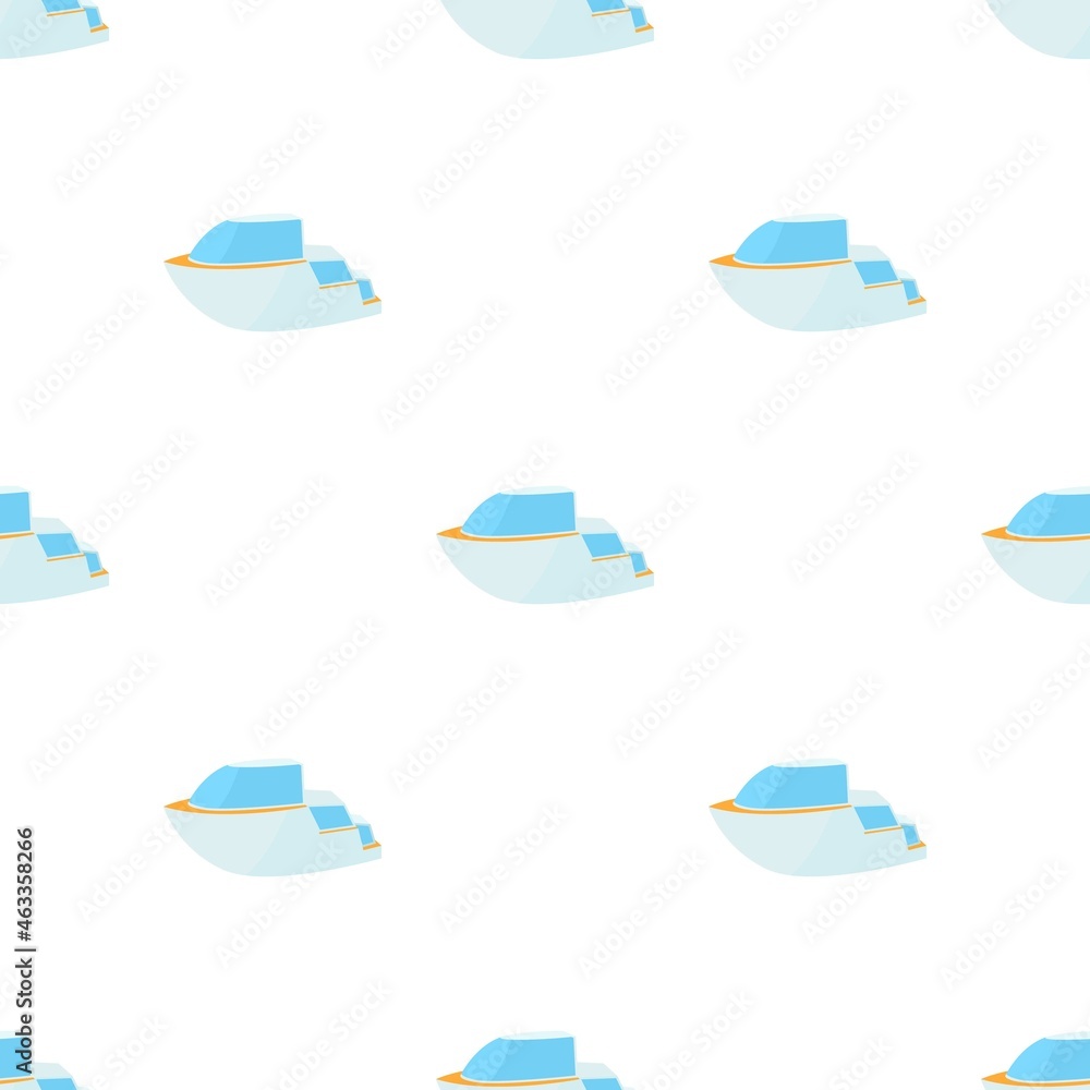 Poster boat pattern seamless background texture repeat wallpaper geometric vector
