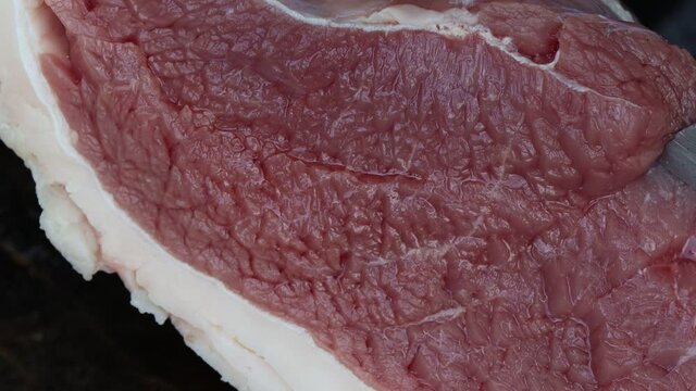 Grilled fresh meat and safe from red meat accelerators