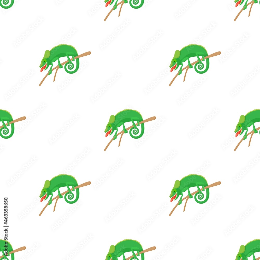 Poster lizard pattern seamless background texture repeat wallpaper geometric vector