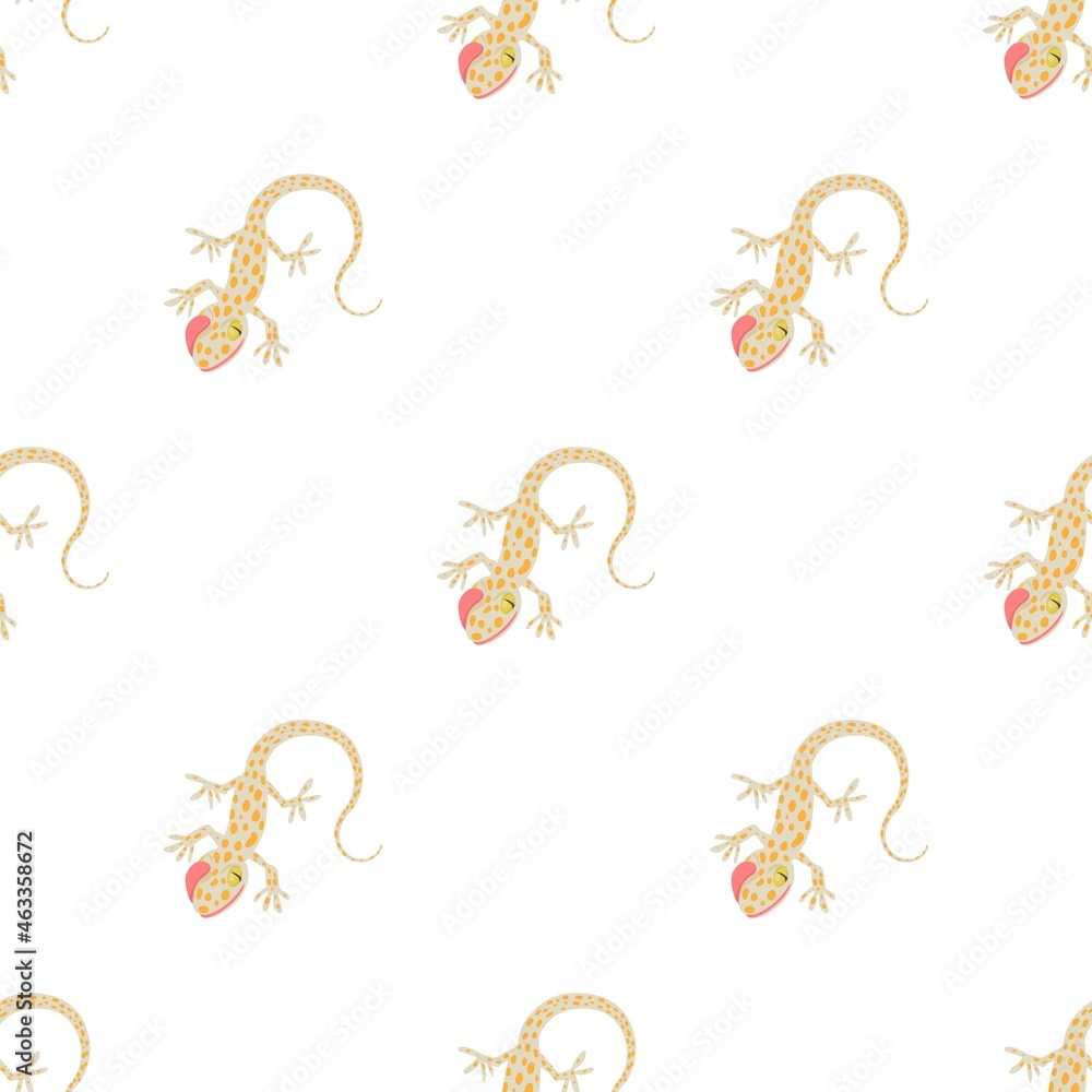 Poster lizard pattern seamless background texture repeat wallpaper geometric vector