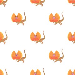 Lizard pattern seamless background texture repeat wallpaper geometric vector