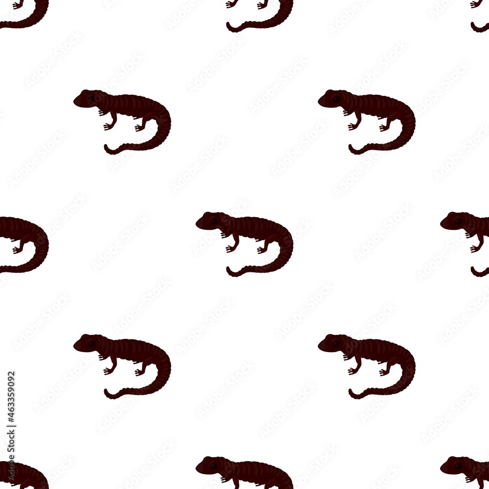 Poster lizard pattern seamless background texture repeat wallpaper geometric vector
