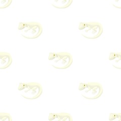 Lizard pattern seamless background texture repeat wallpaper geometric vector