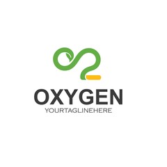 oxygen icon vector concept design template