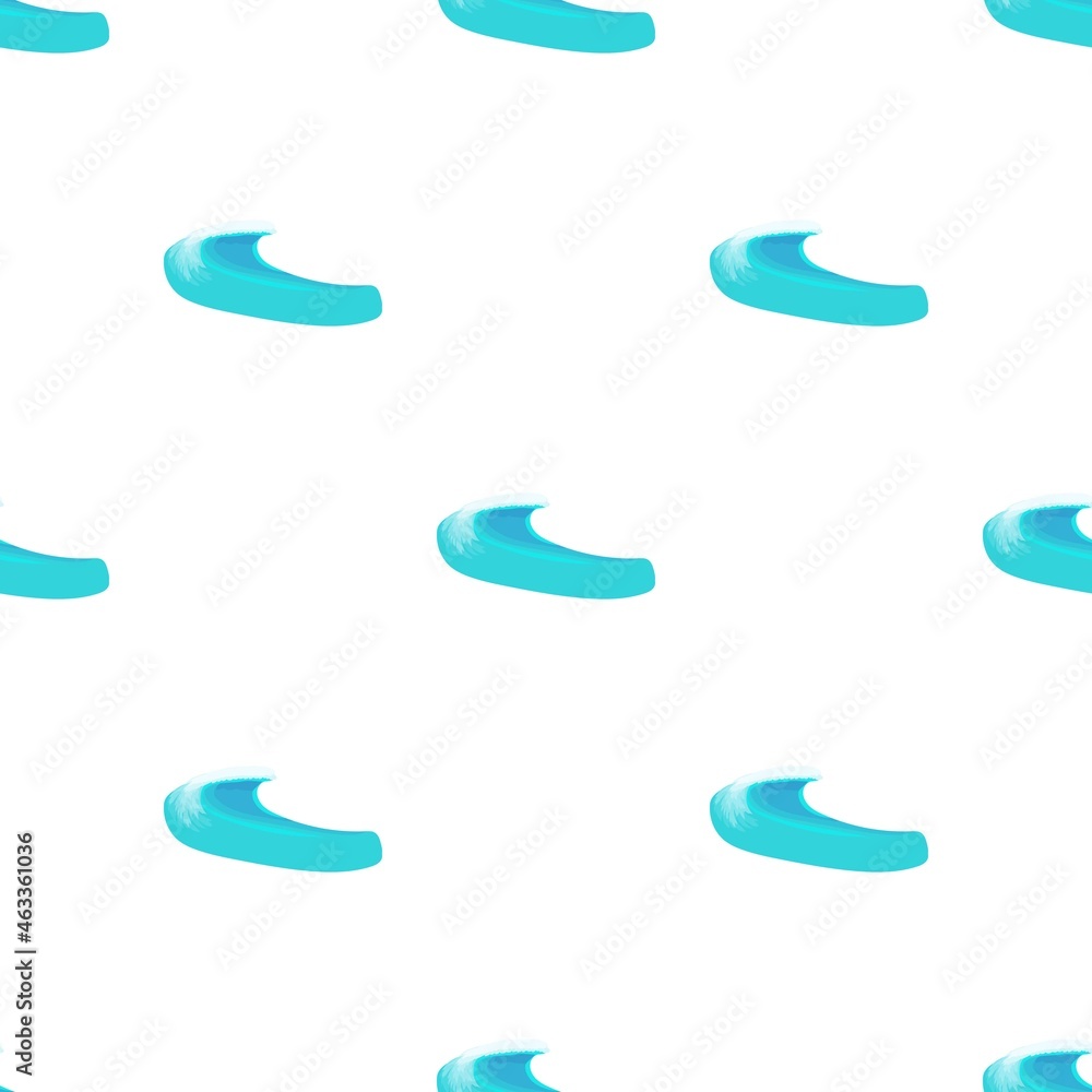 Poster water wave pattern seamless background texture repeat wallpaper geometric vector