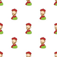 Artist pattern seamless background texture repeat wallpaper geometric vector