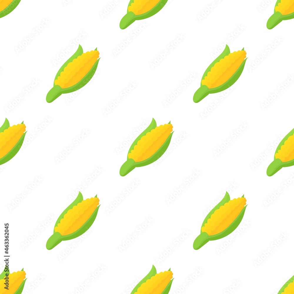 Poster corncob pattern seamless background texture repeat wallpaper geometric vector