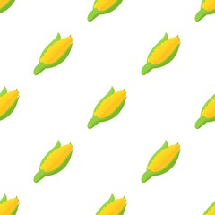 Corncob pattern seamless background texture repeat wallpaper geometric vector