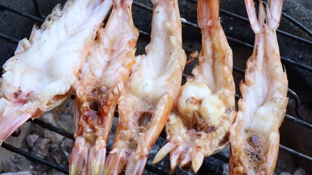 Fresh grilled shrimp is safe from formalin