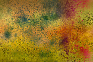 Golden Abstract  decorative paper texture  background  for  artwork  - Illustration