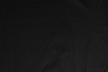 Dark background of black fabric texture pattern