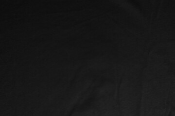 Dark background of black fabric texture pattern