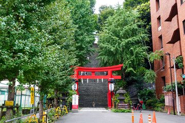 Fototapeta premium 愛宕神社 出世の石段・男坂（東京都港区）