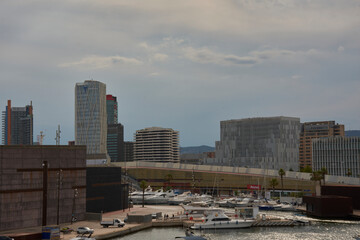 Diagonal Zero Zero building, Telefonica Group headquarters in Barcelona, Catalonia, Spain	