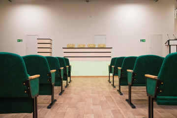 Chairs in conference room