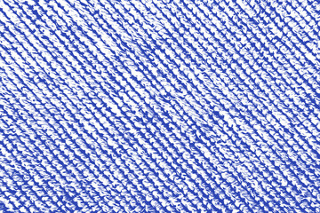Abstract pattern of blue diagonal parallel lines.