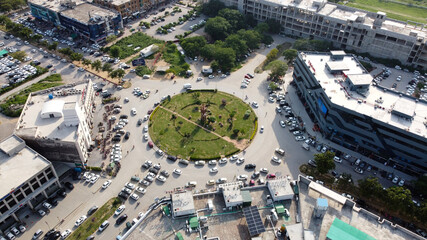 The center of city - I8 Markaz - Islamabad - Pakistan