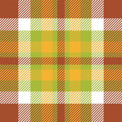 Plaid pattern seamless. Check fabric texture. Stripe square background. Vector textile design.