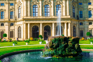 Fototapeta premium fountain in the park