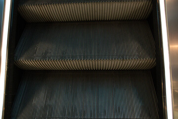 escalator on underground