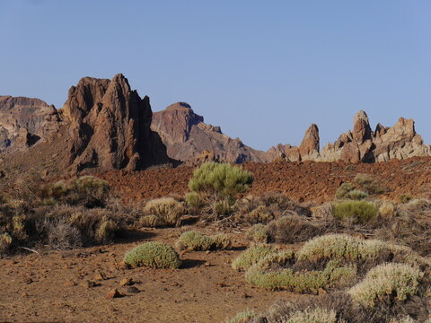 wulkan teide, wyspy kanaryjskie, teneryfa, formacje skalne