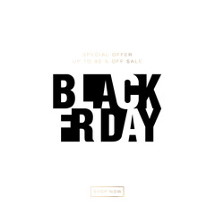 Black Friday Sale. Christmas and new year shopping. Vector illustration.