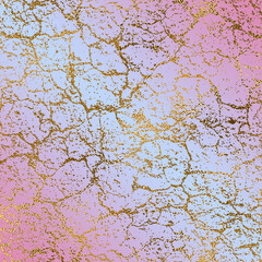 marmo metallizzato sfumatura rosa celeste venatura oro design