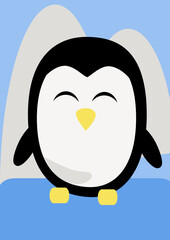 penguin vector cartoon