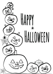  Happy halloween greeting,Halloween background for party invitation