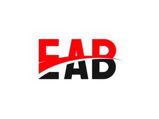 EAB Letter Initial Logo Design Vector Illustration