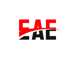 EAE Letter Initial Logo Design Vector Illustration