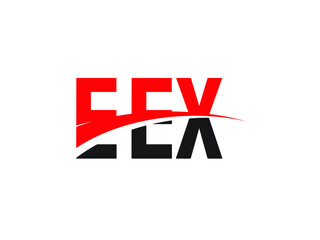 EEX Letter Initial Logo Design Vector Illustration