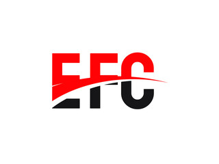 EFC Letter Initial Logo Design Vector Illustration