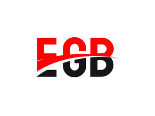 EGB Letter Initial Logo Design Vector Illustration