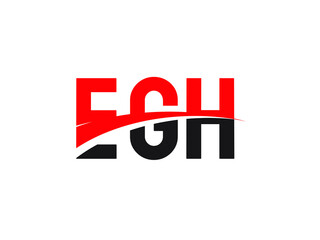 EGH Letter Initial Logo Design Vector Illustration