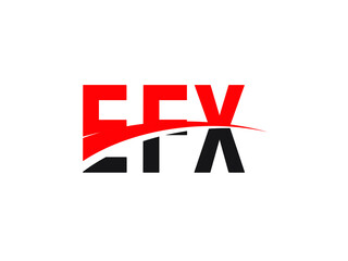 EFX Letter Initial Logo Design Vector Illustration © Rubel